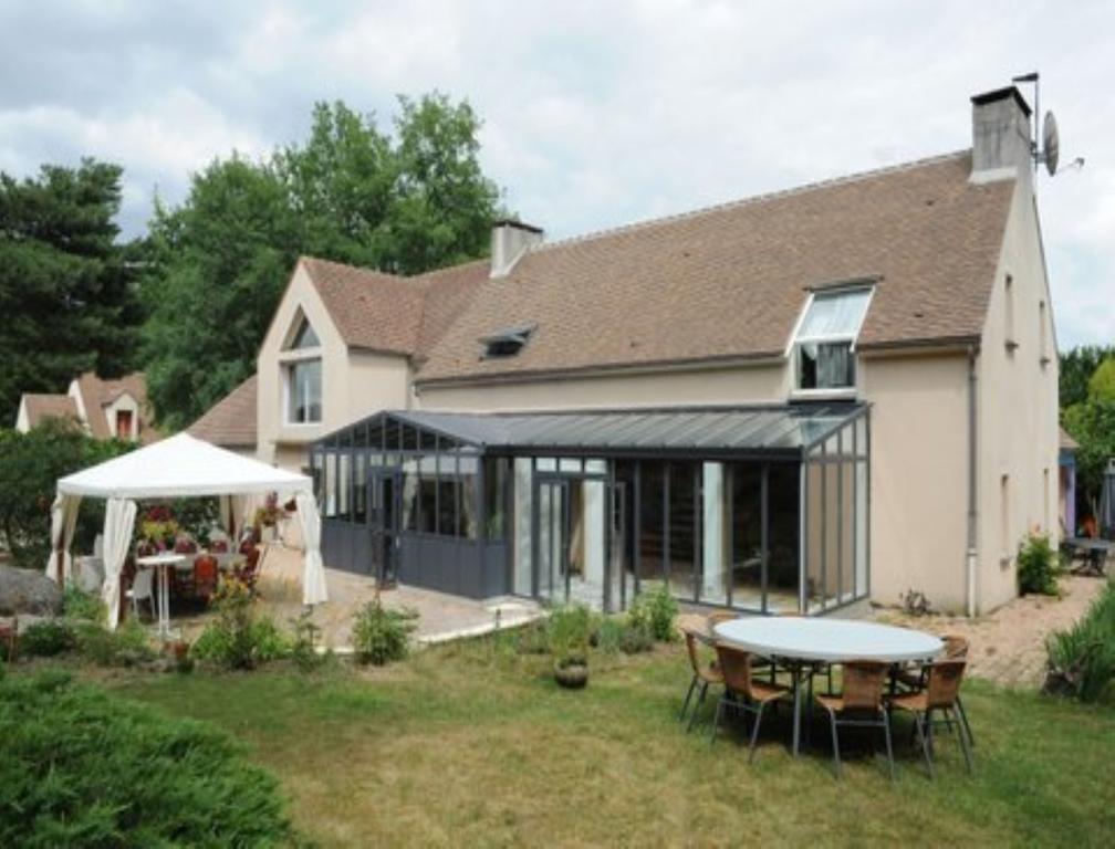 Bed and Breakfast Le Jardin Des Roches Moigny Esterno foto