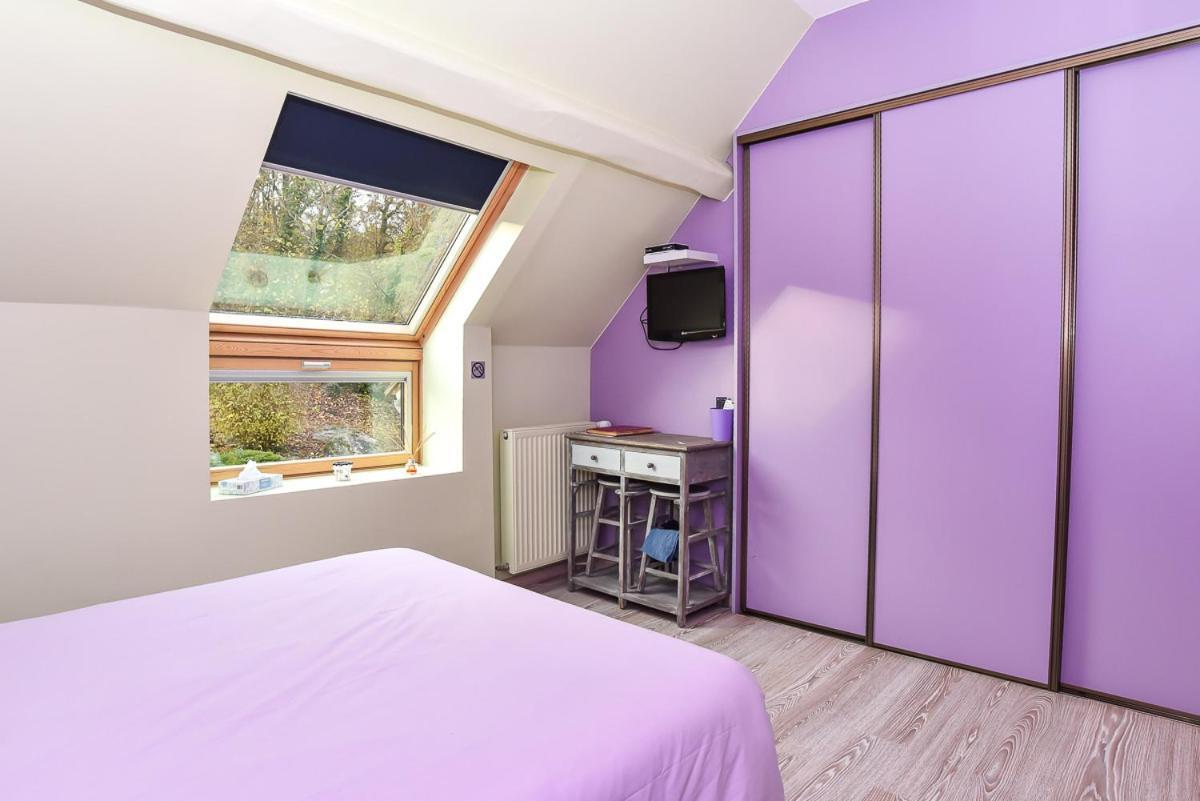 Bed and Breakfast Le Jardin Des Roches Moigny Esterno foto